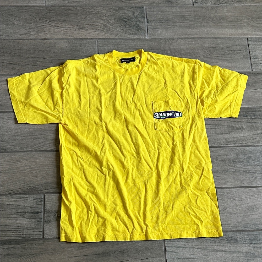 Shadow Hill Vibrant Yellow Short Sleeve Tee